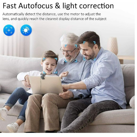 Webcam with Microphone Autofocus - Picture 3 of 7